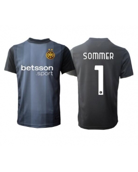 Billige Fotballdrakt Inter Milan Yann Sommer #1 Keeper Replika Hjemmedrakt 2025-26 Kortermet Billige Fotballdrakt Inter Milan Yann Sommer #1 Keeper Replika Hjemmedrakt 2025-26 Kortermet